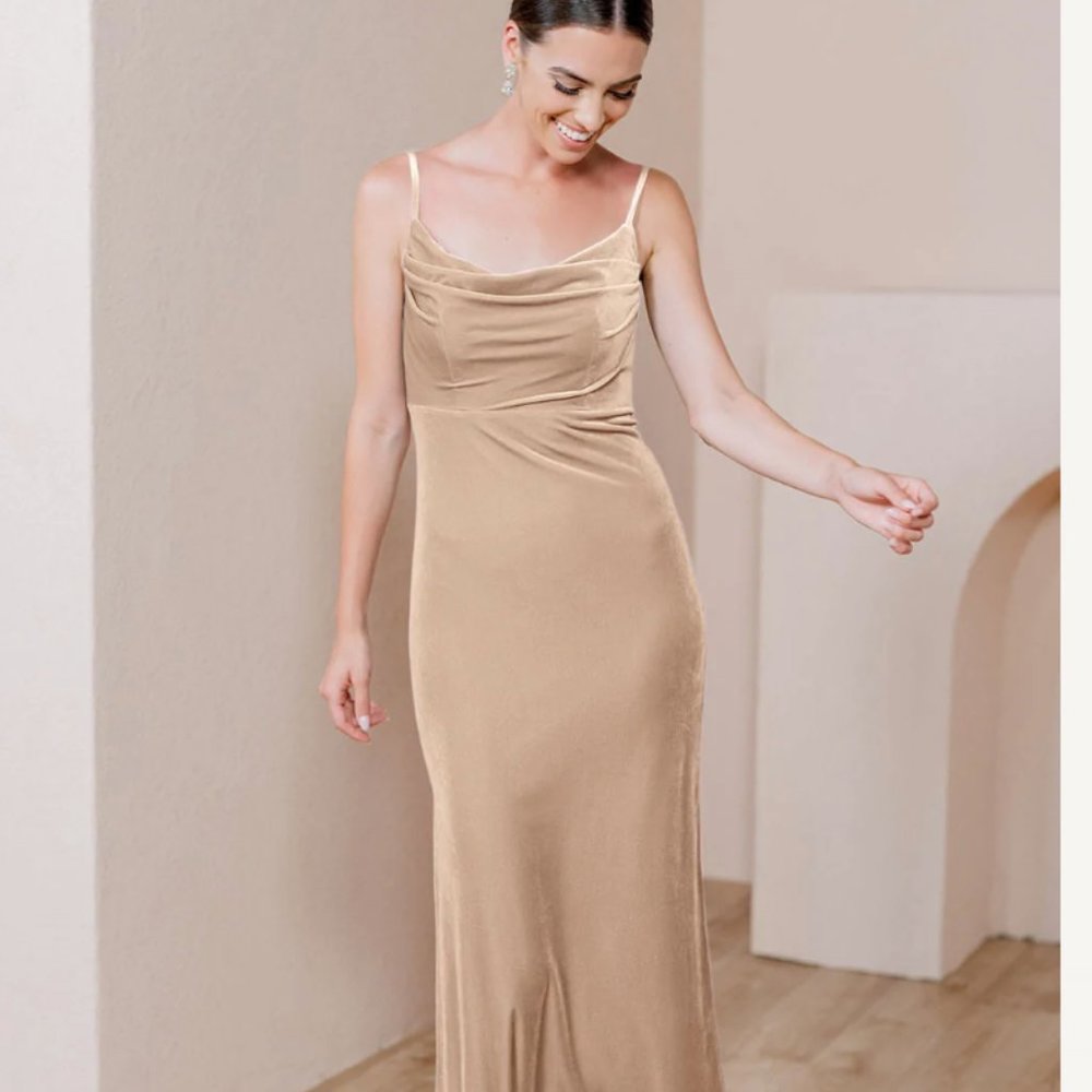 Revelry Bridesmaid Dress Skye Velvet